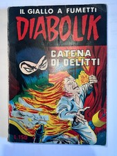 Diabolik, N° 26 seconda serie Catena di delitti originale, SENZA ADESIVI, ottimo