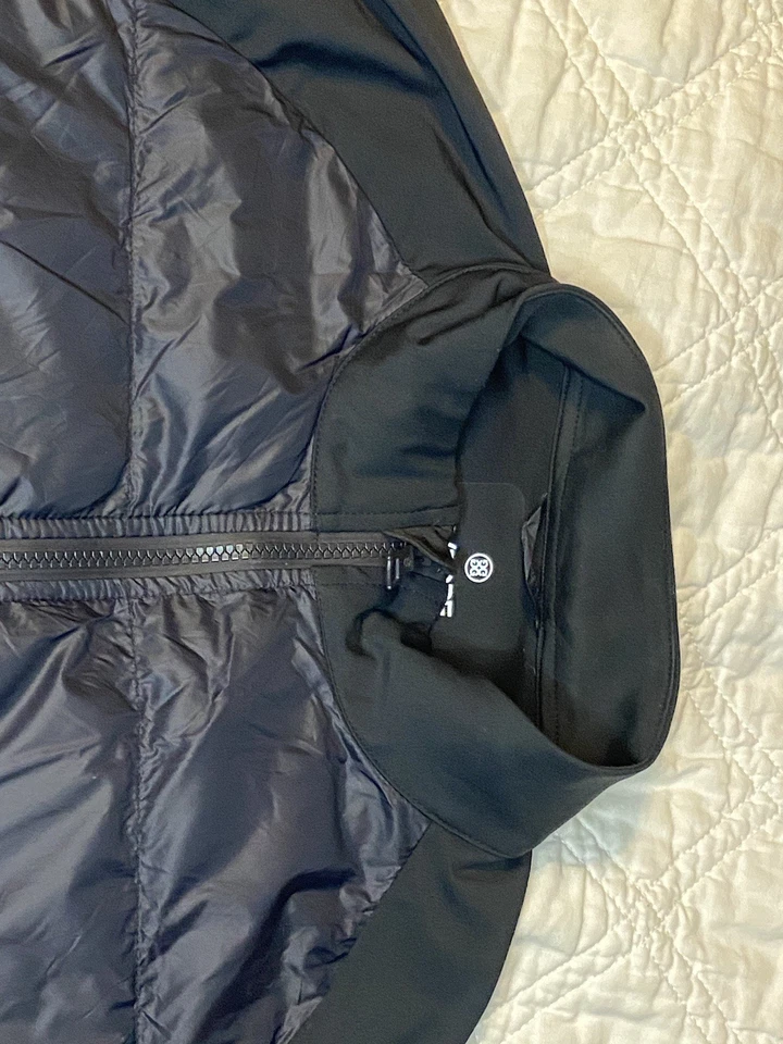 Куртка мужская G Fore Puffer Shelby размер XL черный оникс на молнии - Изображение 4 из 4