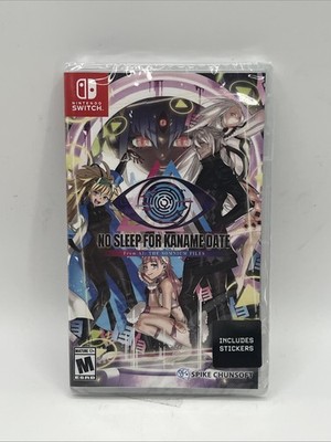 No Sleep for Kaname Date From Ai: The Somnium Files Nintendo Switch Brand New