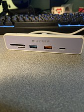 Targus HyperDrive 6-in-1 USB-C Hub for iMac 24   purple Only  HD34A8 SD CARD