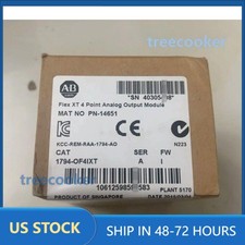 New Allen Bradley 1794-OF4IXT Flex XT 4-Point Analog Output Module US Free Tax