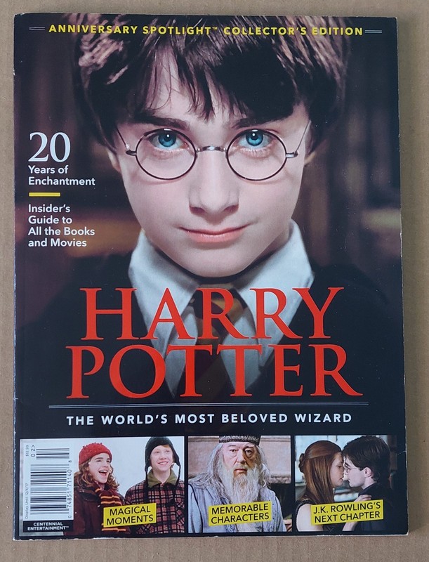 Harry Potter 20 Year Anniversary Collectors Edition Magazine