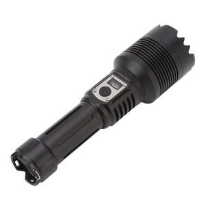 LED Affichage électrique intelligent de la lampe de poche 5 Modes 5000LM LED Surligne la lampe de poche F