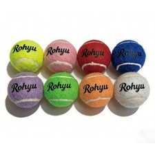 Mini 1.5" X-Small Squeaky Dog Tennis Balls for Small Dogs 8 Pack