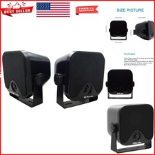 Versatile 4-Inch Marine Speakers with Bluetooth - Waterproof Easy Install