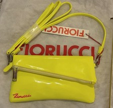 Nuovo con etichette! Splendida Borsa Fiorucci Giallo Neon ❤️