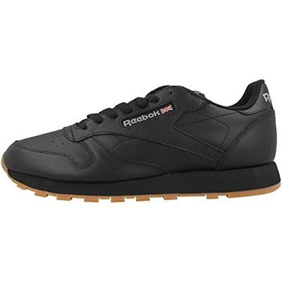 REEBOK CLASSIC LEATHER GY0954 MEN'S BLACK RUBBER GUM | eBay