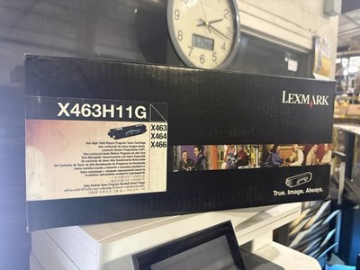 Genuine Lexmark X463H11G Black High Yield Return Program Toner Cartridge