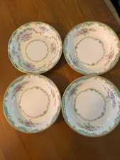 Noritake M Japan Vintage N35 Circa 1933 Four (4) Fruit or Dessert Bowls GC