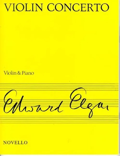 Violin Concerto Op. 61 | Violin And Piano Reduction | Edward Elgar | Englisch-image