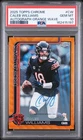 2025 TOPPS CHROME AUTO ORANGE WAVE #CW CALEB WILLIAMS 25/25 PSA 10