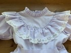 Martha’s Miniatures Girls 7 Lavender Ruffle Lace Full Circle Dress USA Vintage  — photo 10