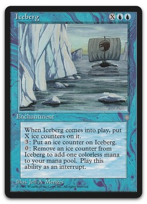 Iceberg #73 (NM) Ice Age ICE Magic MTG