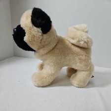 Douglas Pug Dog Puppy Plush Toy Tan Black with tags