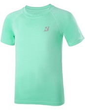 Boys Rash Guard Swim Shirt, UPF 50 Sun Protection Short Sleeve