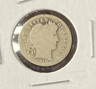 1910-P Barber Dime 10c Silver United States Coin Free Shipping