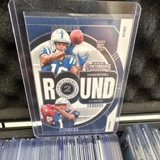 2024 Panini Contenders #10 Adonai Mitchell Ja'Lynn Polk Colts Patriots Rookie