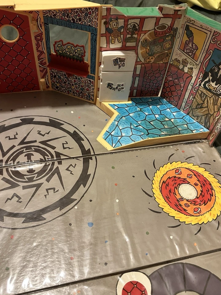 1988 Pee-Wee's Playhouse Playset Matchbox Herman 3550 Doll House 1980s TV show - Image 4 of 4