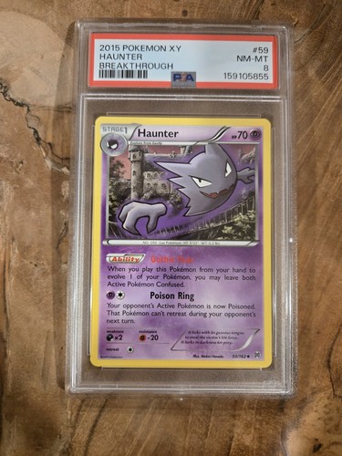 Haunter graded PSA 8 for sale on eBay