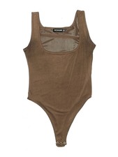 PrettyLittleThing Women Brown Bodysuit 6