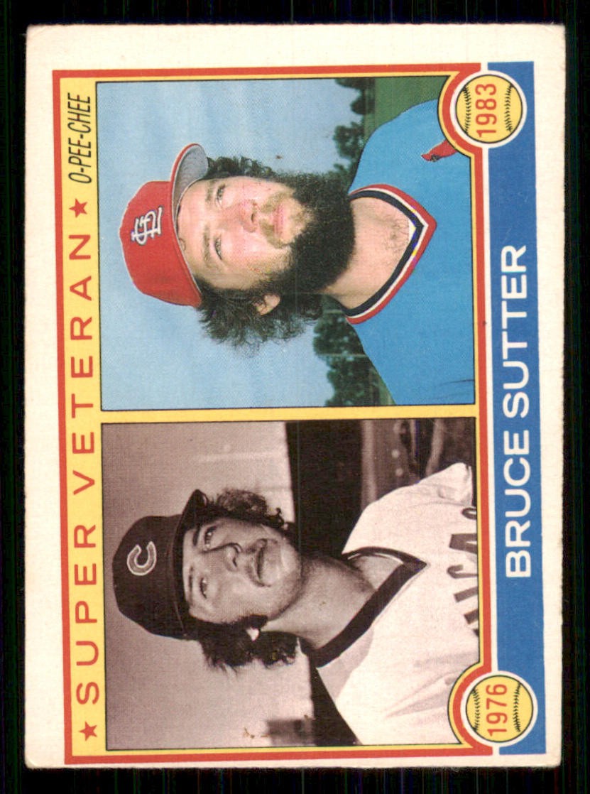 1983 O-Pee-Chee #151 Bruce Sutter SV
