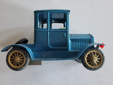 Vintage Model T Blue Tin Toy Made In Japan