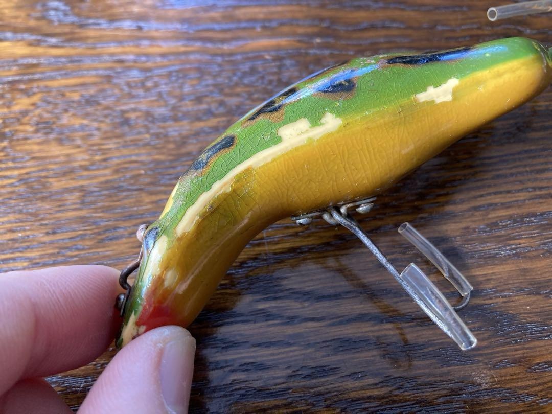 Shipping Included Old Heddon Rooney Frog Lure - Image 4