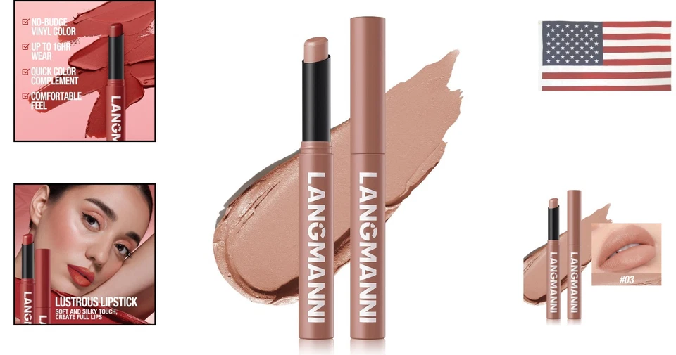 NYX Professional Makeup Suede Matte Lipstick  " You Pick Shade " - Image 2 of 4