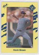 1990 Classic Update Yellow Travel Edition Kevin Brown #T41 g4j