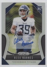 2019 Panini Prizm Rookies Silver Prizm Auto Alex Barnes #377 Auto nd3