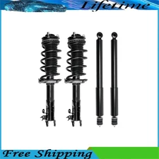 Set of 4 Front Complete Struts and Rear Shocks For 2006-2011 Honda Civic 1.8L