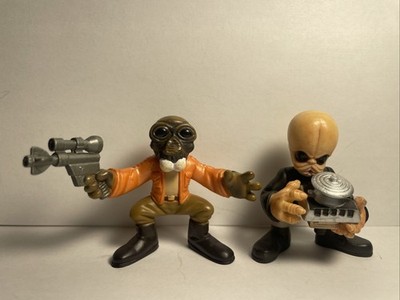 Star Wars Galactic Heroes Cantina Band Modal Nodes Tech Mo'r & Walrus Man 2007 A