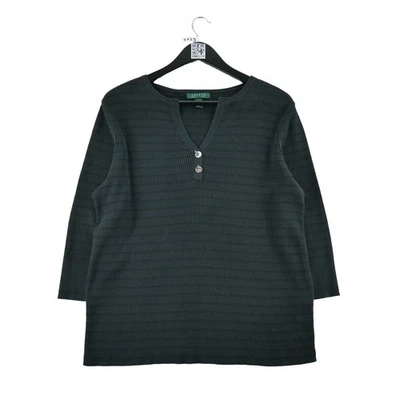 Lauren Ralph Lauren Pull Femme Taille 2XL Noir #QWE3729 - Photo 1/4