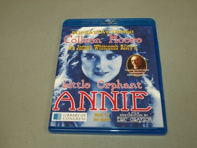 Little Orphant Annie (Blu-ray/DVD Combo) Colleen Moore  w/ Booklet   RARE