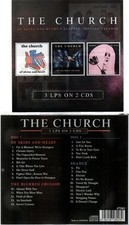 CHURCH  OF SKINS & HEART/BLURRED CRUSADE/SEANCE-3 LPS ON 2 CDS NEW IMPORT