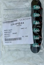 Corning CCH-CP12-E4 Corning Fiber Adapter Panel with 6 LC Duplex MM OM3