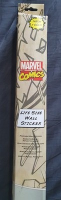 Wandaufkleber Thor Classic Marvel Avengers Lebensgroß Neu & OVP Wiederentfernbar