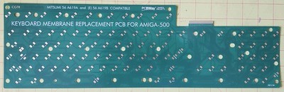 New .4mm Amiga 500 Keyboard Membrane. US shipper! No tariff guessing!
