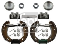 Febi Bilstein Bremsbackensatz Hinten FüR CitroËN Peugeot