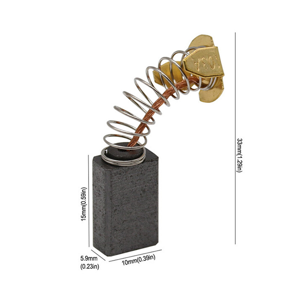 UP10PCS Universal Motor Carbon Brushes For Electric Motor Drill