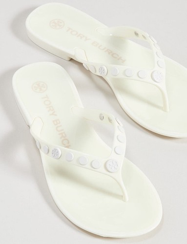 tory burch studded jelly flip flop