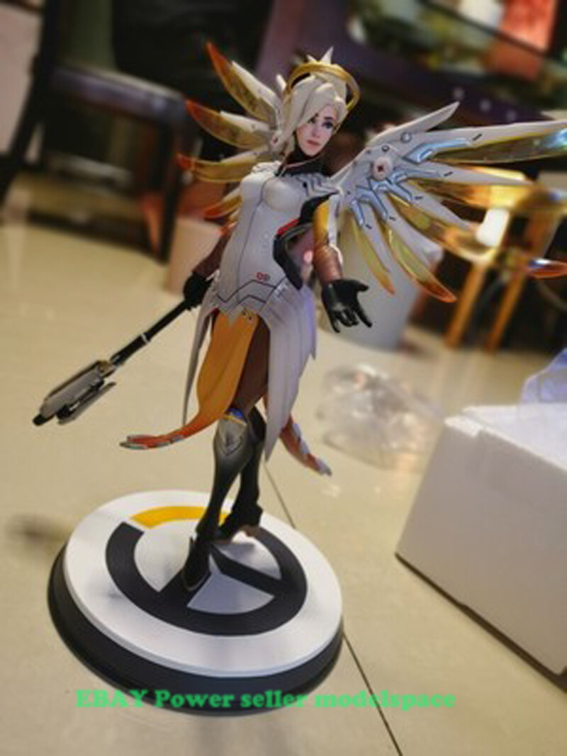 Statue Overwatch Mercy – Blizzard – Figurine Officielle – Neuve Sous Blister