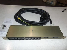 APW 19" 20 OUTLET RACKMOUNT POWER STRIP POWER DISTRIBUTION PANEL