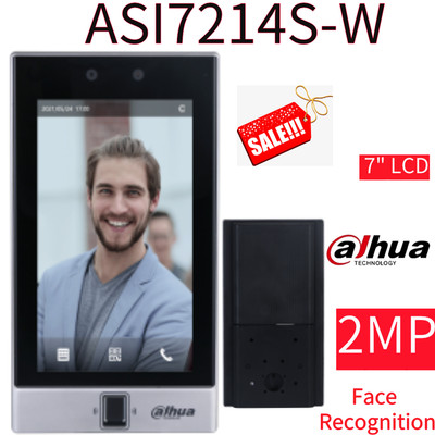 Dahua ASI7214S-W 7'' LCD IC Fingerprint Face WiFi Recognition Access Controller