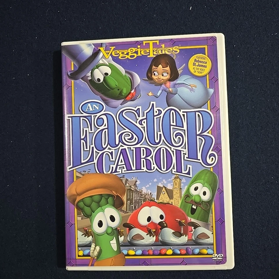 Veggie Tales An EASTER Carol 2004 DVD Faith Christian Kids Movie Variant Case - Image 2 of 4