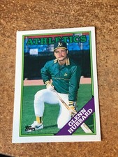 1988 Topps Traded Baseball # 53T Glenn Hubbard 1