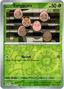 ⚡Pokemon - Exeggcute - Common - Reverse Holo - 002/191 - Surging Sparks (NM)⚡