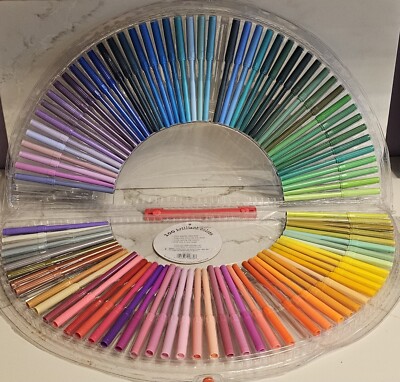 GIANT Rainbow Marker Set Pre-Owned 100 Colors Missing 5
