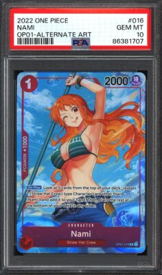 2022 ONE PIECE ナミ GEM MT #016 2022 One Piece Japanese 25th Anniversary Premium Card Collection