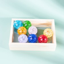 50MM 60mm Crystal Ice Cracked Ball Paperweight Photo Prop Gifts Home Wedding Dec